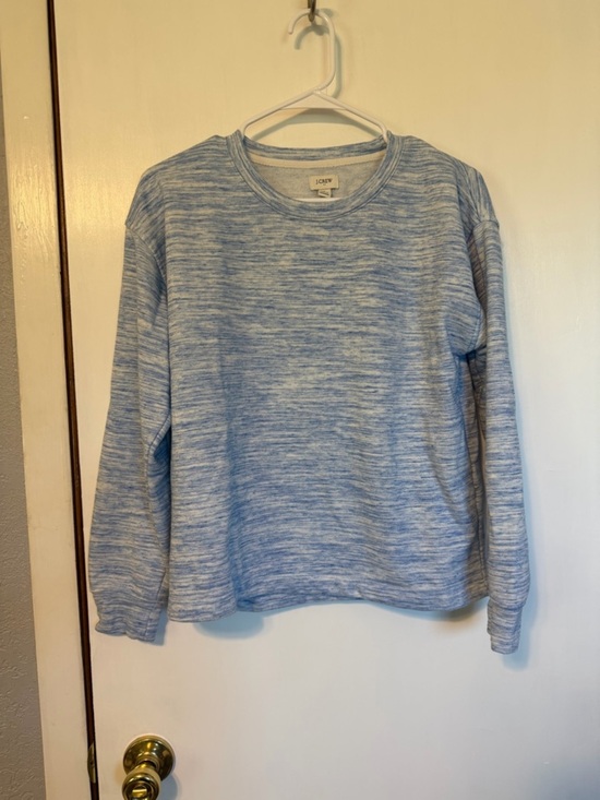 J. Crew Sweaters - J. Crew Heathered Sky Blue Crewneck Sweater